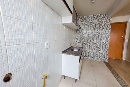 Cozinha e Área de Serviço de apartamento para alugar com 2 quartos, 50m² em Utinga, Santo André