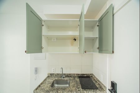 Cozinha de kitnet/studio para alugar com 1 quarto, 30m² em Chácara Inglesa, São Paulo