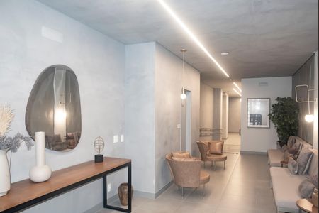 Studio para alugar com 30m², 1 quarto e 1 vagaHall social