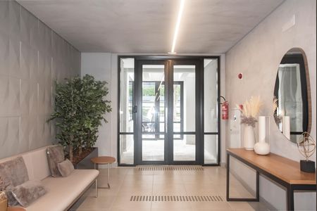 Studio para alugar com 30m², 1 quarto e 1 vagaHall social