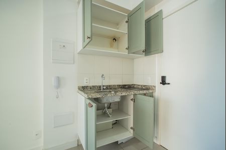 Cozinha de kitnet/studio para alugar com 1 quarto, 30m² em Chácara Inglesa, São Paulo