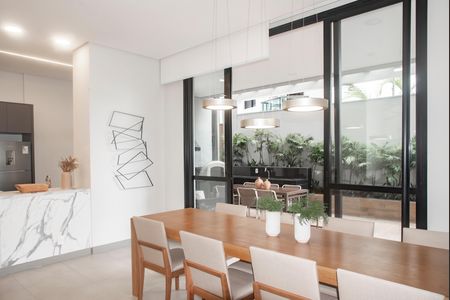 Studio para alugar com 30m², 1 quarto e 1 vagaÁrea comum - Salão de festas