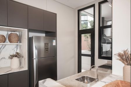 Studio para alugar com 30m², 1 quarto e 1 vagaÁrea comum - Salão de festas