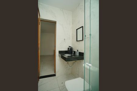 Casa para alugar com 62m², 1 quarto e 2 vagas Casa para alugar com 62m², 1 quarto e 2 vagasBanheiro