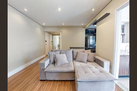 Sala de apartamento para alugar com 1 quarto, 85m² em Cidade Monções, São Paulo
