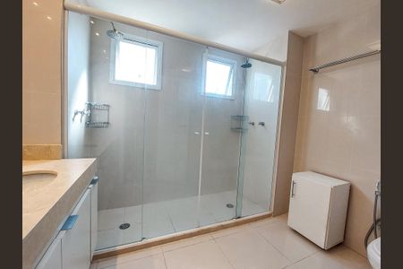 Banheiro da Suíte de apartamento para alugar com 1 quarto, 85m² em Cidade Monções, São Paulo