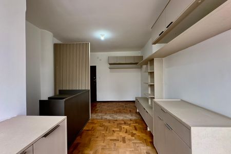 Studio para alugar com 31m², 0 quarto e sem vaga Studio para alugar com 31m², 0 quarto e sem vagaSala