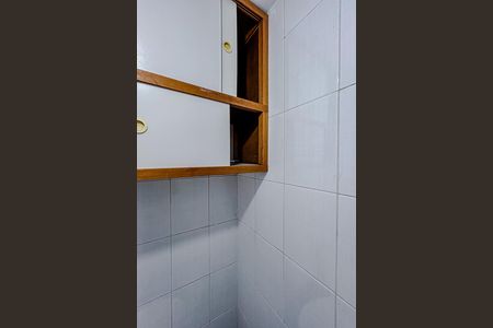 Banheiro de serviço de apartamento para alugar com 3 quartos, 86m² em Tatuapé, São Paulo