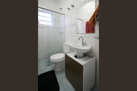 Banheiro de kitnet/studio para alugar com 1 quarto, 25m² em Vila Olímpia, São Paulo