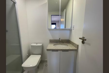 Apartamento para alugar com 59m², 2 quartos e 1 vaga Apartamento para alugar com 59m², 2 quartos e 1 vagaBanheiro da Suíte