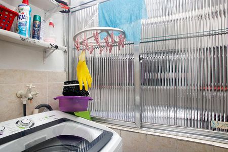 Studio à venda com 45m², 1 quarto e sem vagaCozinha + Área de Serviço