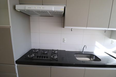 Cozinha de apartamento para alugar com 3 quartos, 84m² em Segismundo Pereira, Uberlândia