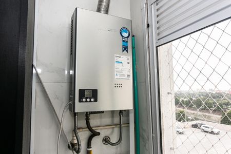 Área de Serviço - Aquecedor a Gás de apartamento para alugar com 2 quartos, 42m² em Penha de França, São Paulo
