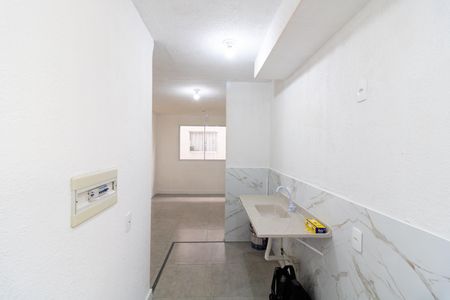 Cozinha de apartamento à venda com 2 quartos, 48m² em Restinga, Porto Alegre