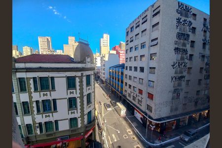 Vista do Quarto de apartamento à venda com 1 quarto, 38m² em Santa Ifigênia, São Paulo