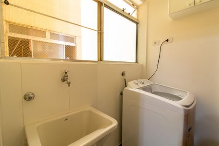 Área de serviço de apartamento para alugar com 2 quartos, 62m² em Mansões Santo Antônio, Campinas