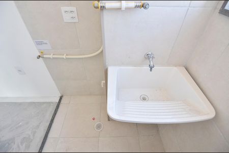 Área de Serviço de apartamento para alugar com 2 quartos, 40m² em Santo Cristo, Rio de Janeiro