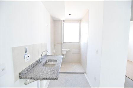Cozinha de apartamento para alugar com 2 quartos, 40m² em Santo Cristo, Rio de Janeiro