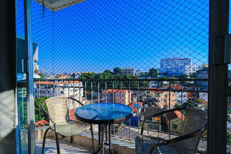Varanda da Sala de apartamento para alugar com 2 quartos, 72m² em Engenho Novo, Rio de Janeiro