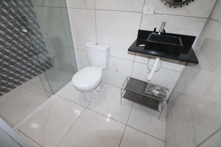 Banheiro da Suíte de casa para alugar com 3 quartos, 120m² em Centro, São José dos Campos