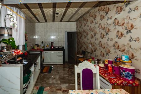 Cozinha de casa à venda com 3 quartos, 80m² em Trevo, Belo Horizonte
