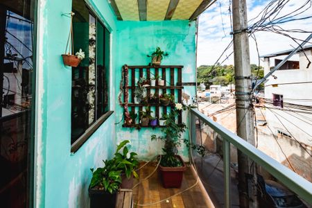 Varanda do quarto 2 de casa à venda com 3 quartos, 80m² em Trevo, Belo Horizonte
