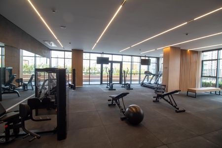 Área comum - Academia de apartamento à venda com 4 quartos, 167m² em Vila Cordeiro, São Paulo