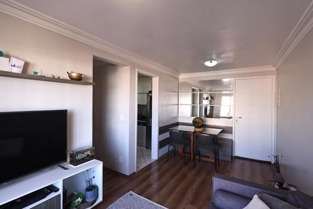 Sala de apartamento à venda com 2 quartos, 50m² em Parque Erasmo Assunção, Santo André