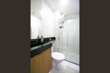 Banheiro de apartamento para alugar com 1 quarto, 24m² em Tatuapé, São Paulo