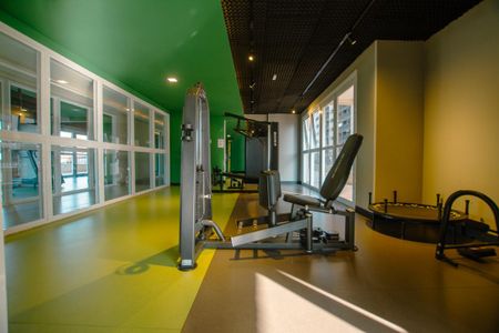 Studio para alugar com 31m², 1 quarto e sem vaga Studio para alugar com 31m², 1 quarto e sem vagaACADEMIA