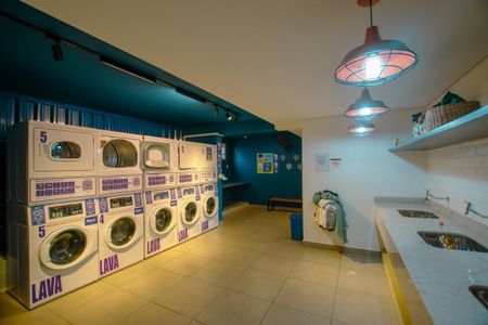 Studio para alugar com 31m², 1 quarto e sem vaga Studio para alugar com 31m², 1 quarto e sem vagaLAVANDERIA