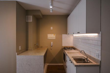 Studio para alugar com 31m², 1 quarto e sem vaga Studio para alugar com 31m², 1 quarto e sem vagaCOZINHA / SALA