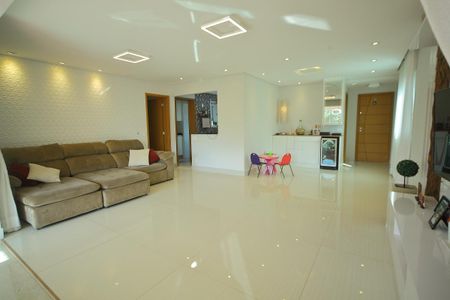 Sala de apartamento à venda com 3 quartos, 133m² em Vila Dayse, São Bernardo do Campo