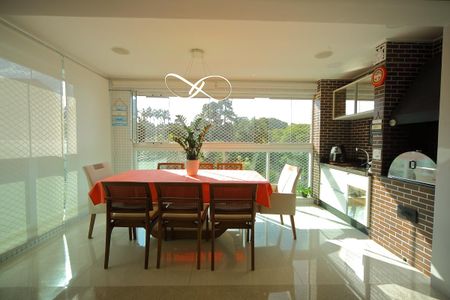 Varanda da Sala  de apartamento à venda com 3 quartos, 133m² em Vila Dayse, São Bernardo do Campo