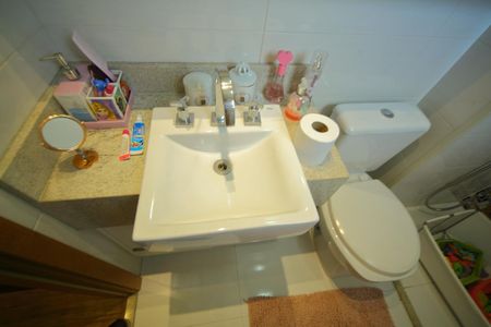 Banheiro Suíte 3 de apartamento à venda com 3 quartos, 133m² em Vila Dayse, São Bernardo do Campo