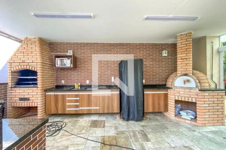 Área comum - Churrasqueira de apartamento à venda com 3 quartos, 133m² em Vila Dayse, São Bernardo do Campo
