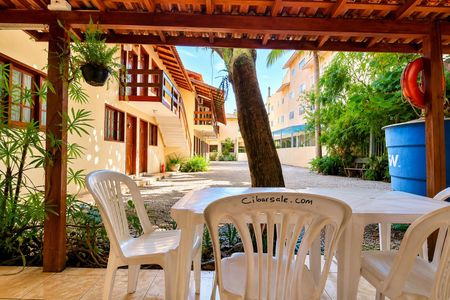 Área externa de apartamento para alugar com 2 quartos, 50m² em Ingleses do Rio Vermelho, Florianópolis