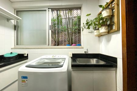 Área de Serviço de apartamento à venda com 3 quartos, 110m² em Novo São Lucas, Belo Horizonte