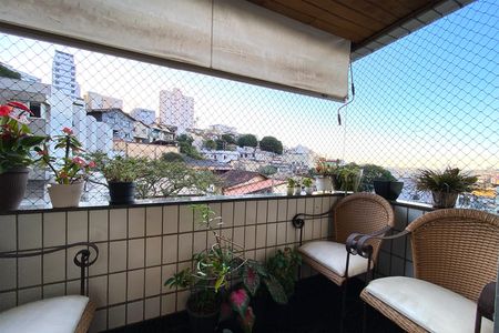 Varanda da Sala de apartamento à venda com 3 quartos, 110m² em Novo São Lucas, Belo Horizonte
