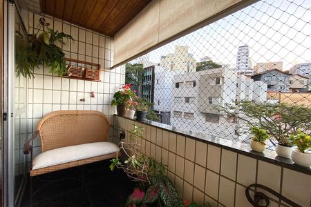 Varanda da Sala de apartamento à venda com 3 quartos, 110m² em Novo São Lucas, Belo Horizonte