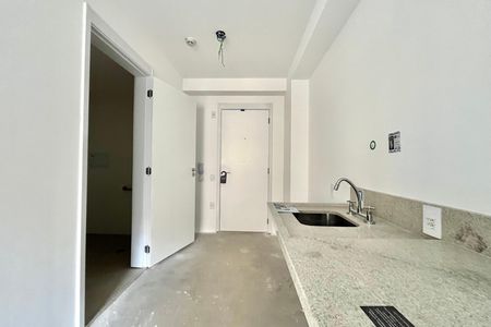 Cozinha de kitnet/studio à venda com 1 quarto, 24m² em Vila Mascote, São Paulo