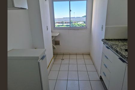Cozinha de apartamento à venda com 2 quartos, 55m² em Jardim do Lago II, Campinas