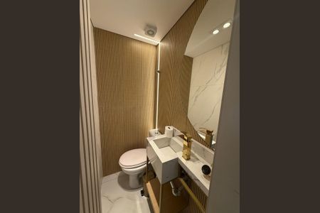 Banheiro de apartamento à venda com 2 quartos, 68m² em Nova Petrópolis, São Bernardo do Campo