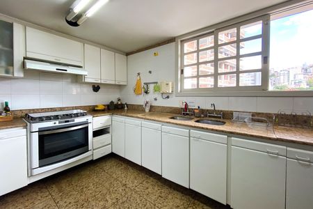 Cozinha de casa à venda com 4 quartos, 525m² em Santa Lúcia, Belo Horizonte