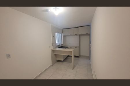 Sala/Cozinha de apartamento para alugar com 1 quarto, 38m² em Jardim Iva, São Paulo