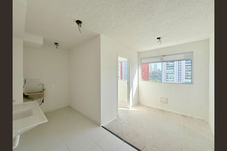 Sala de apartamento à venda com 2 quartos, 30m² em Jardim Caravelas, São Paulo