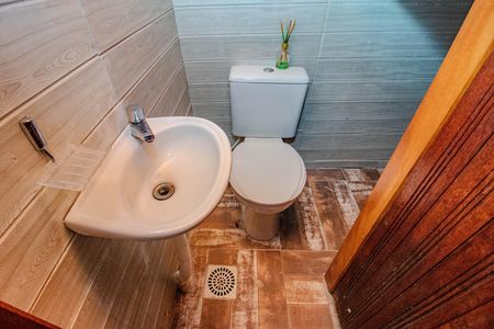 Casa de condomínio para alugar com 74m², 3 quartos e 2 vagasLavabo