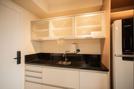 Studio para alugar com 29m², 1 quarto e sem vaga Studio para alugar com 29m², 1 quarto e sem vagaCozinha