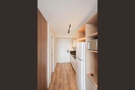 Studio para alugar com 29m², 1 quarto e sem vaga Studio para alugar com 29m², 1 quarto e sem vagaCozinha