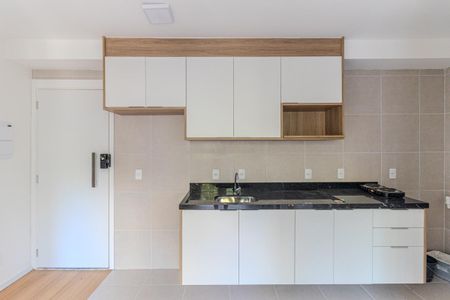 Cozinha de apartamento para alugar com 2 quartos, 32m² em Campos Elíseos, São Paulo